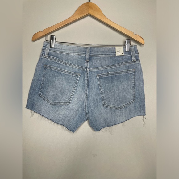 Cosmic Blue Love “Better Days” Jeans Shorts Sz 28 - Picture 3 of 4